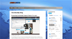 Desktop Screenshot of blog.sociobuddy.com